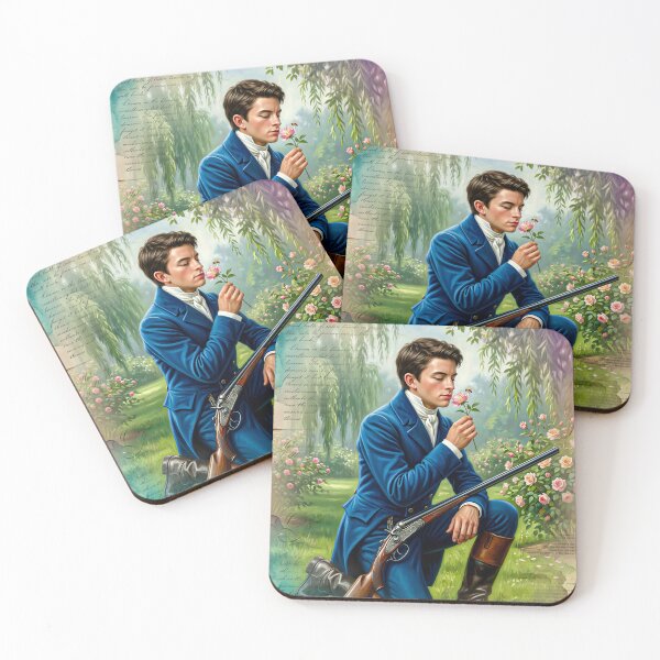 Item preview, Regency Gentleman with Indian Rose designed and sold by Vera-Adxer.
