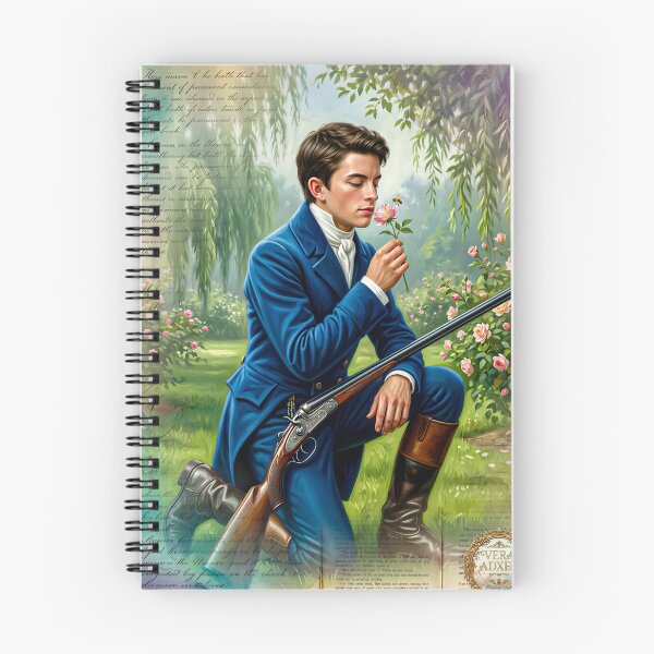 Item preview, Regency Gentleman with Indian Rose designed and sold by Vera-Adxer.
