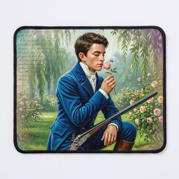 Item preview, Regency Gentleman with Indian Rose designed and sold by Vera-Adxer.