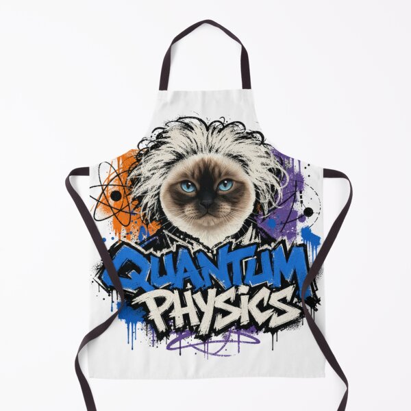 Item preview, Quantum Physics Cat Graffiti T-Shirt | Funny Science Professor Siamese Cat Physics Teacher STEM Major Gift designed and sold by illeN-Art-World.