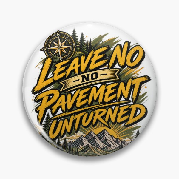 Item preview, Leave No Pavement Unturned Off Road Design designed and sold by InkroarCo.