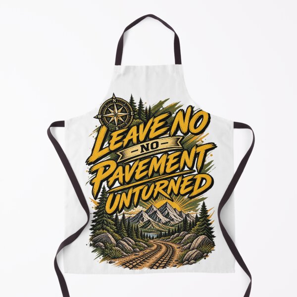 Item preview, Leave No Pavement Unturned Off Road Design designed and sold by InkroarCo.