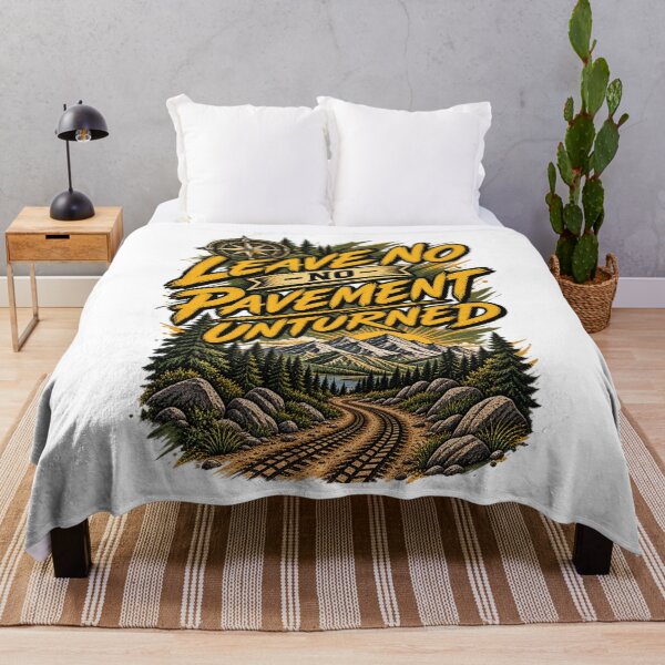 Item preview, Leave No Pavement Unturned Off Road Design designed and sold by InkroarCo.