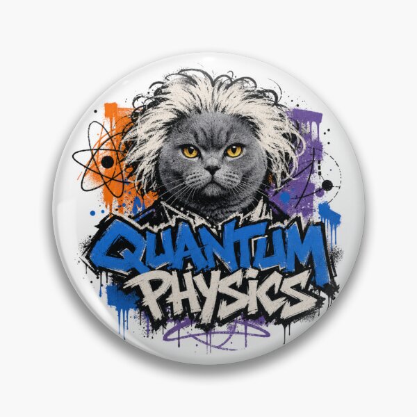 Item preview, Quantum Physics British Shorthair Cat Graffiti T-Shirt | Funny Science Professor Cat Physics ,Hardworking Teacher Gift | Labor Day Appreciation designed and sold by illeN-Art-World.