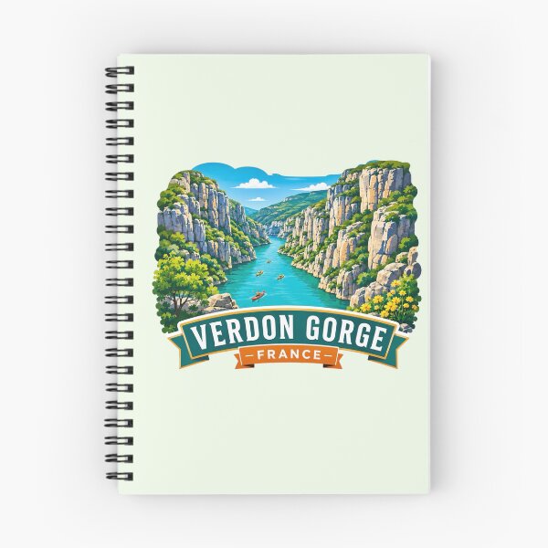 Item preview, Verdon Gorge, France - Turquoise Canyon designed and sold by Myra365Art.