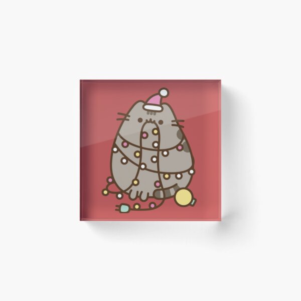 Item preview, christmas lights pusheen!!! designed and sold by PLANET-VEE.