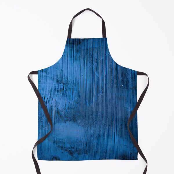Item preview, Dark Electric Blue Vertical Lines Abstract Rain Texture Wall Art designed and sold by LuxocaDesigns24.