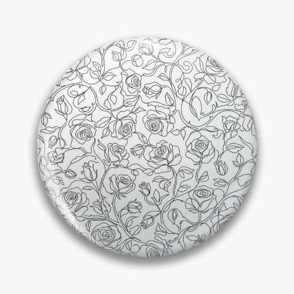 Item preview, Elegant Minimalist Continuous Line Rose Pattern designed and sold by Owcomm.