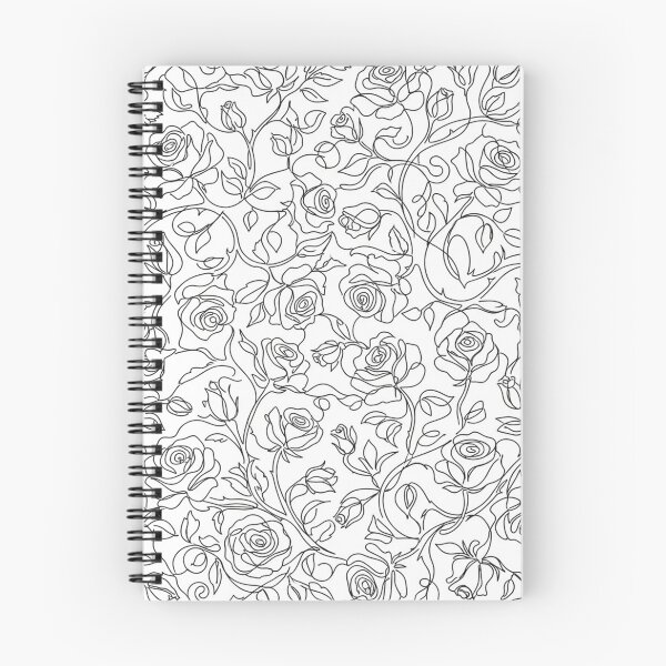 Item preview, Elegant Minimalist Continuous Line Rose Pattern designed and sold by Owcomm.