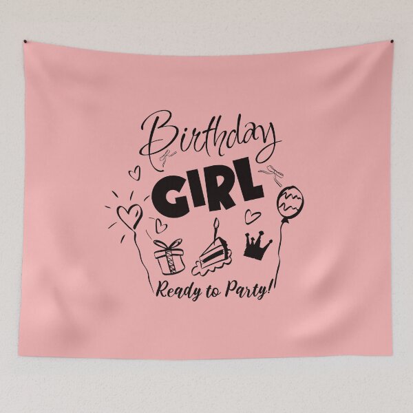 Item preview, Birthday Girl Ready to Party Cute 21st Birthday Outfit designed and sold by illeN-Art-World.