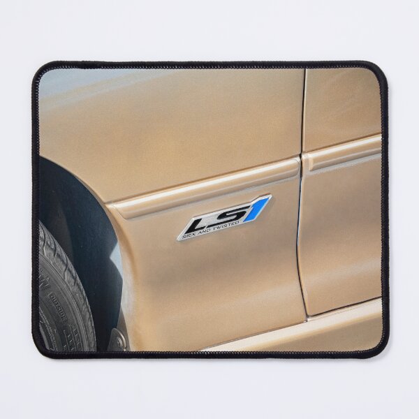 Item preview, 1998 Camaro Z28 Sport Gold Metallic Technical Blueprint Car Poster designed and sold by RichFrancoCars.