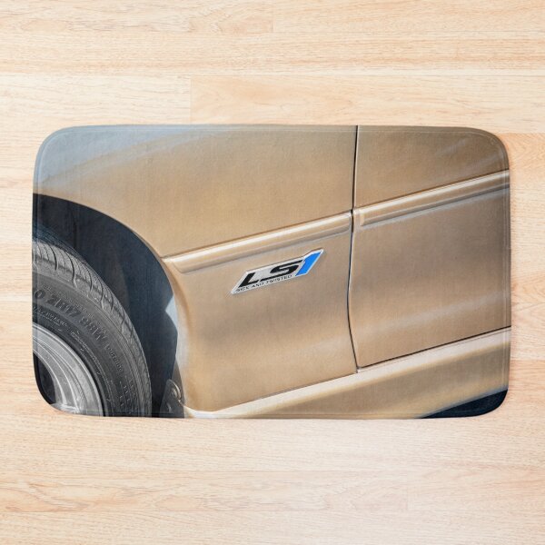 Item preview, 1998 Camaro Z28 Sport Gold Metallic Technical Blueprint Car Poster designed and sold by RichFrancoCars.