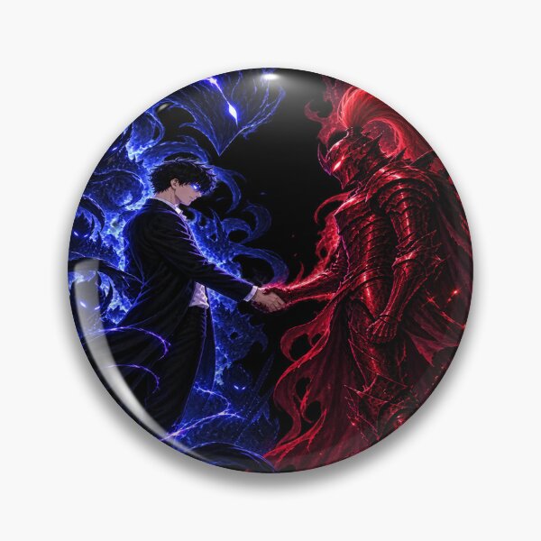 Item preview, Shadow Alliance – Blue & Crimson Anime Warriors designed and sold by Lumvero.