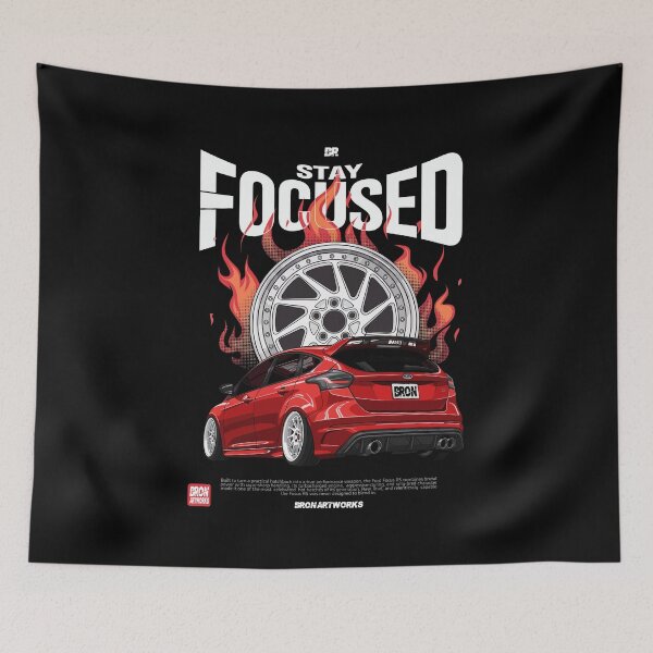 Item preview, Stay Focused Ford Focus Performance Hot Hatch designed and sold by BronArtworks.