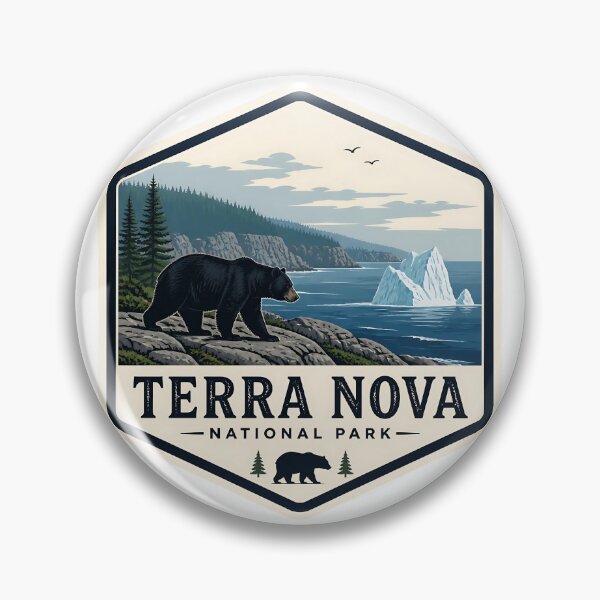 Item preview, Terra Nova National Park Canada Vintage Travel designed and sold by TravelersGems.