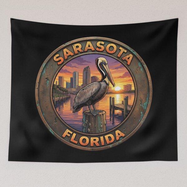 Item preview, Sarasota - Florida designed and sold by VelvetRoom.