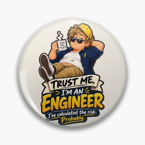 Item preview, Trust Me I’m an Engineer – Funny Engineering Humor Gift designed and sold by HO•Designs.