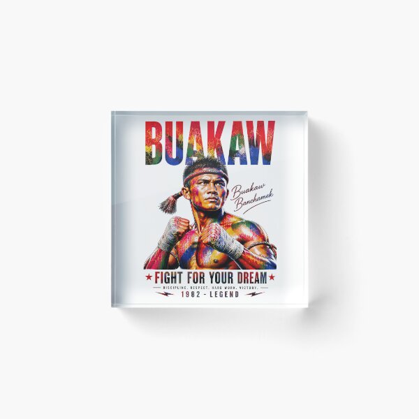 Artikelvorschau, Buakaw Kämpfe für deinen Traum entworfen und verkauft von KLERIKSTORE.