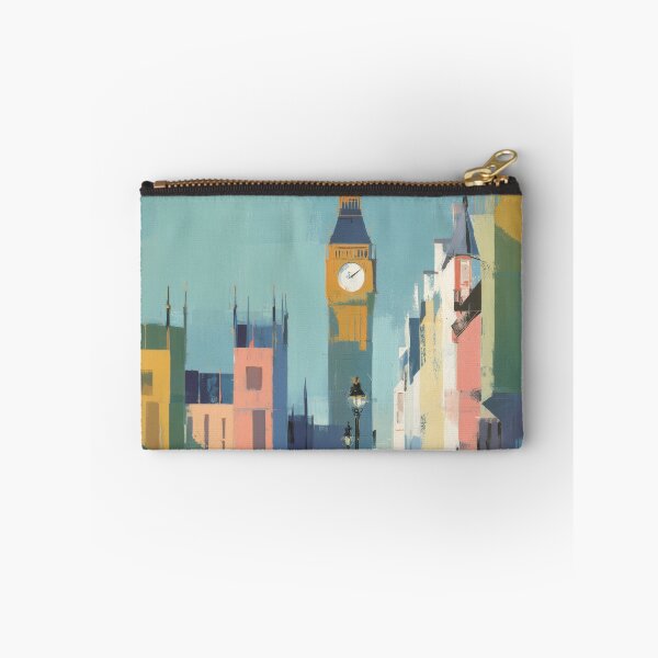 Item preview, London Big Ben, Riverside Pastel Decor designed and sold by MarkedArtPrints.
