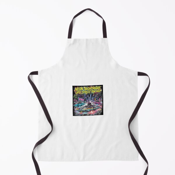 Item preview, Neon Nightmare UFO Street Racing designed and sold by WeirdWheeledArt.