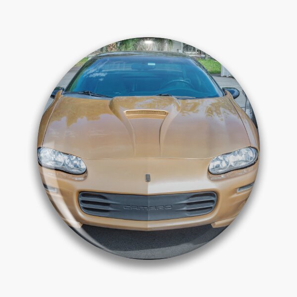 Item preview, 1998 Camaro Z28 Sport Gold Metallic Technical Blueprint Car Poster designed and sold by RichFrancoCars.