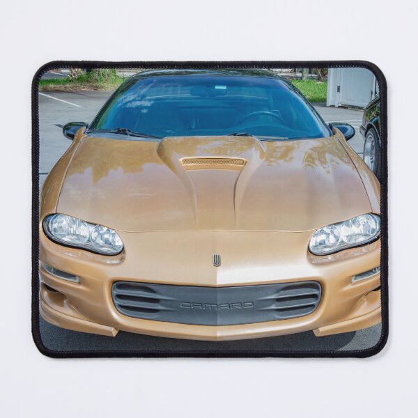 Item preview, 1998 Camaro Z28 Sport Gold Metallic Technical Blueprint Car Poster designed and sold by RichFrancoCars.