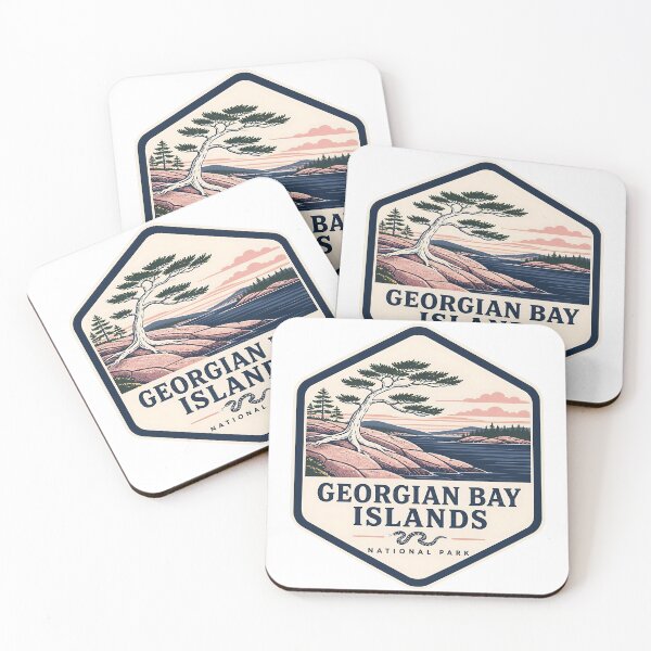 Item preview, Georgian Bay Islands National Park Canada Vintage Travel designed and sold by TravelersGems.