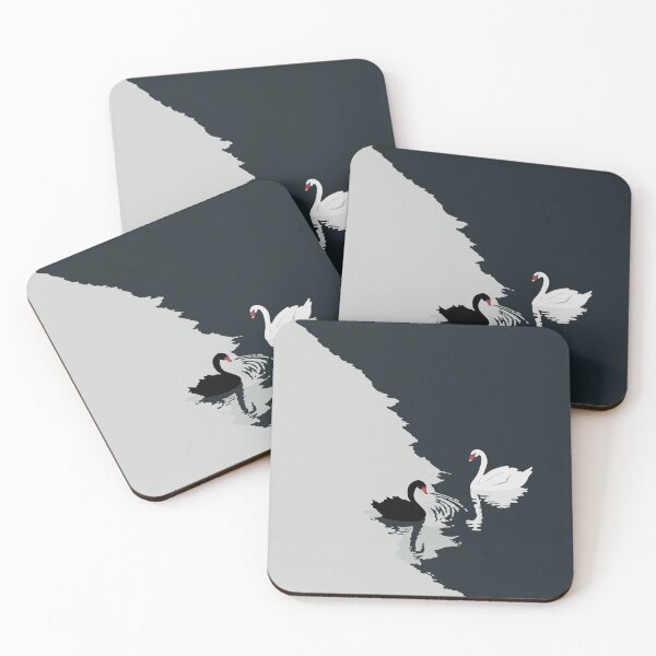 Item preview, Swans in Love designed and sold by Blom & Co..