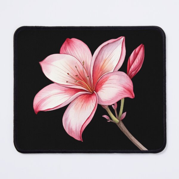 Item preview, Watercolor pink Lily designed and sold by trendspatterns.