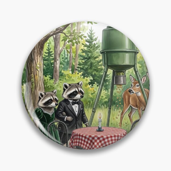 Item preview, Fine Dining at the Deer Feeder designed and sold by The She Shed.