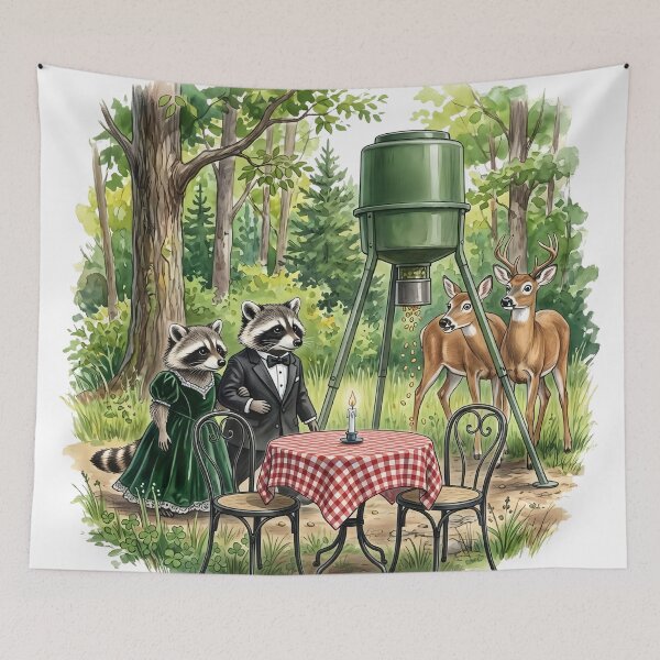 Item preview, Fine Dining at the Deer Feeder designed and sold by The She Shed.