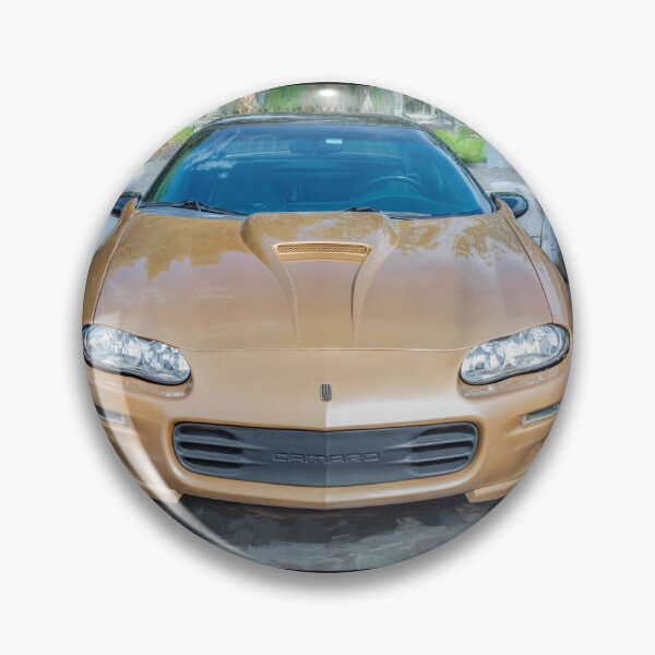 Item preview,  1998 Camaro Z28 Sport Gold Metallic Technical Blueprint Car Poster designed and sold by RichFrancoCars.