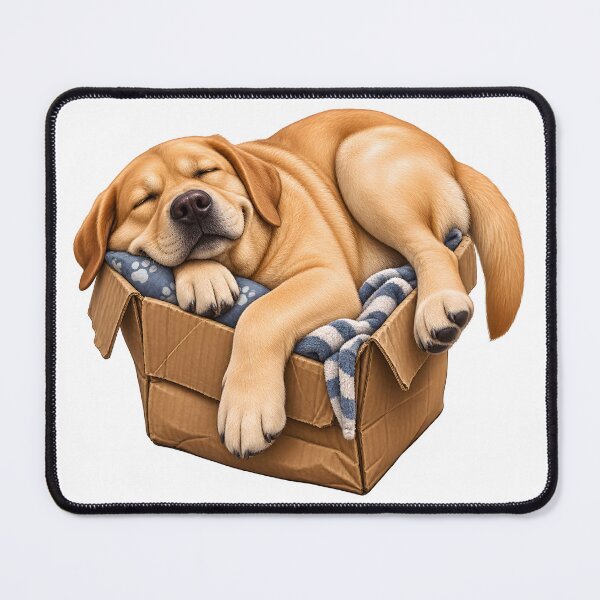Item preview, Too Big for the Box Labrador designed and sold by builtforyou.