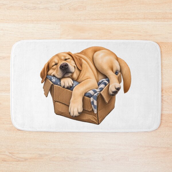 Item preview, Too Big for the Box Labrador designed and sold by builtforyou.
