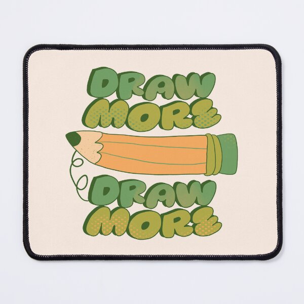 Item preview, Draw More, Draw More (Green) designed and sold by yellowflowerhut.