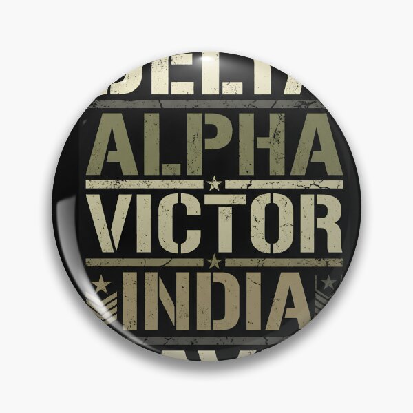 Item preview, Delta Alpha Victor India David designed and sold by designstoriesMK.