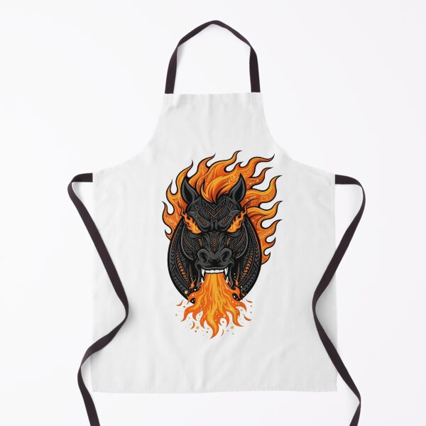 Item preview, Tribal Fire Horse Beast - Fierce Graphic designed and sold by Fulaly.