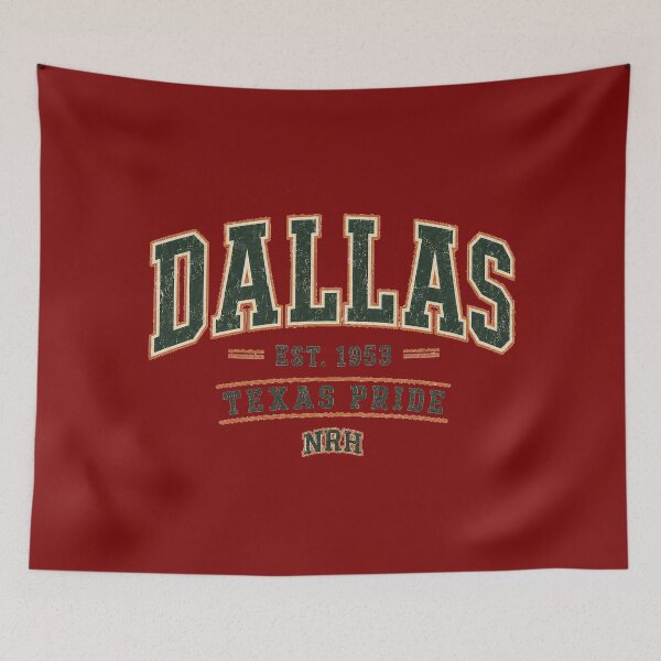 Artikelvorschau, Vintage Dallas 1953 Texas Pride Art entworfen und verkauft von Normandy Road Heritage™ - Vintage Garage Art.