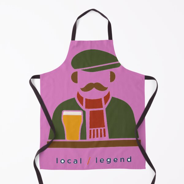 Item preview, Local Legend – Minimalist British Pub Art designed and sold by StillandStory.