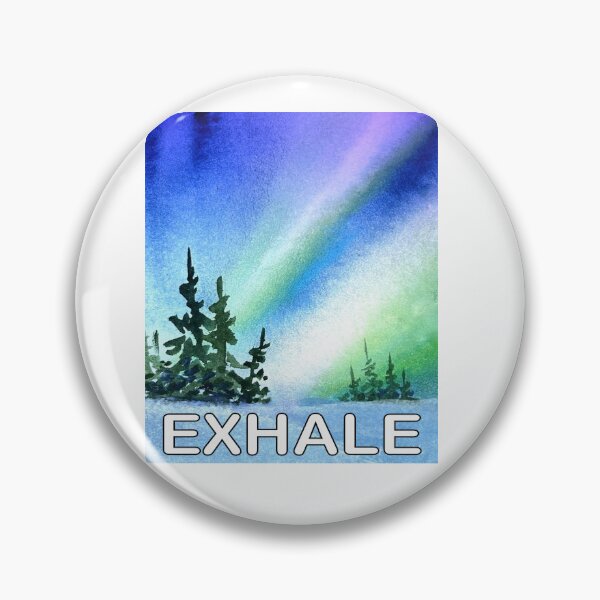 Item preview, Exhale, Northern Lights designed and sold by aswoa.