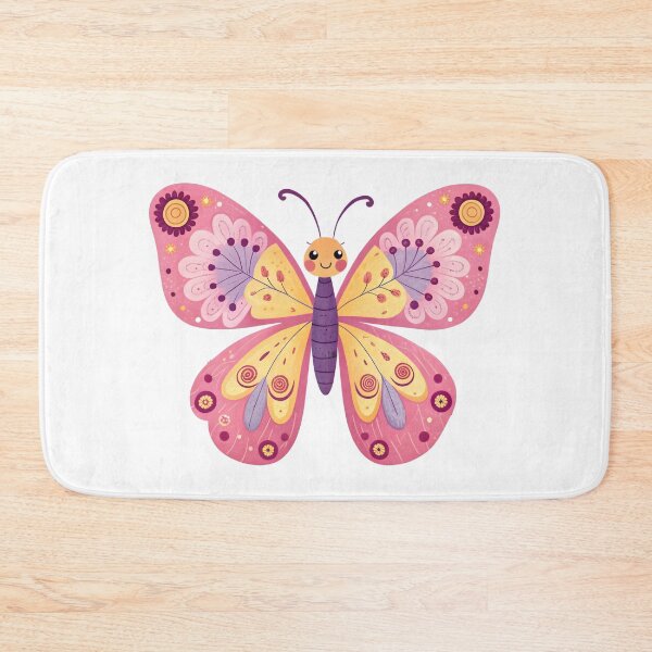 Item preview, Pink cute butterfly designed and sold by trendspatterns.