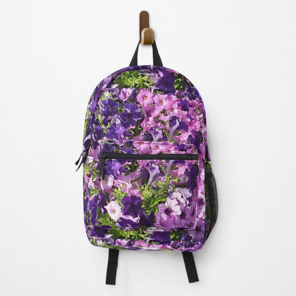 Item preview, Purple & Pink Petunia Garden – Colorful Floral Botanical Photography designed and sold by Khadique.