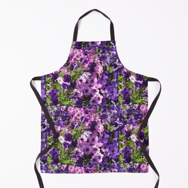 Item preview, Purple & Pink Petunia Garden – Colorful Floral Botanical Photography designed and sold by Khadique.
