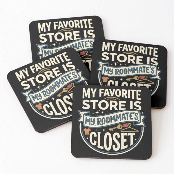 Item preview, My Favorite Store Is My Roommates Closet Funny Fashion designed and sold by DuckOddity.