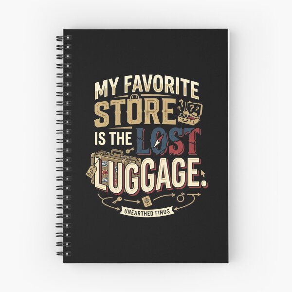 Item preview, My Favorite Store Is Lost Luggage Travel Humor designed and sold by DuckOddity.