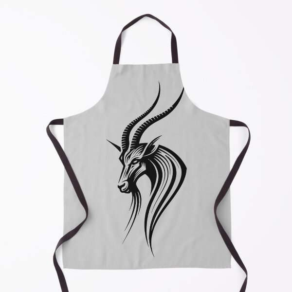 Item preview, Arte lineal tribal de una majestuosa cabra con cuernos designed and sold by ClubVacay.