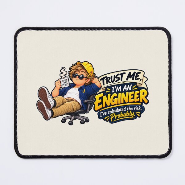 Item preview, Trust Me I’m an Engineer – Funny Engineering Humor Gift designed and sold by HO•Designs.