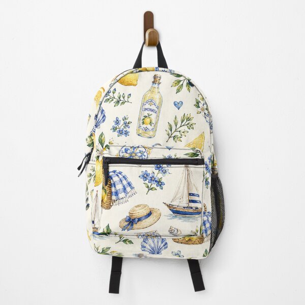 Item preview, Mediterranean Lemon Summer Watercolor Seamless Pattern designed and sold by Verycutethings.