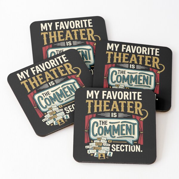 Item preview, My Favorite Theater Is The Comment Section Internet Humor designed and sold by DuckOddity.