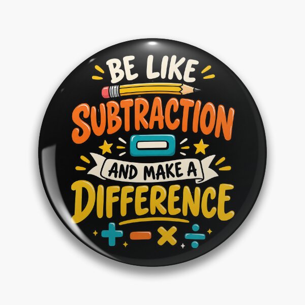 Item preview, Be Like Subtraction and Make a Difference Math Teacher designed and sold by RICENO.
